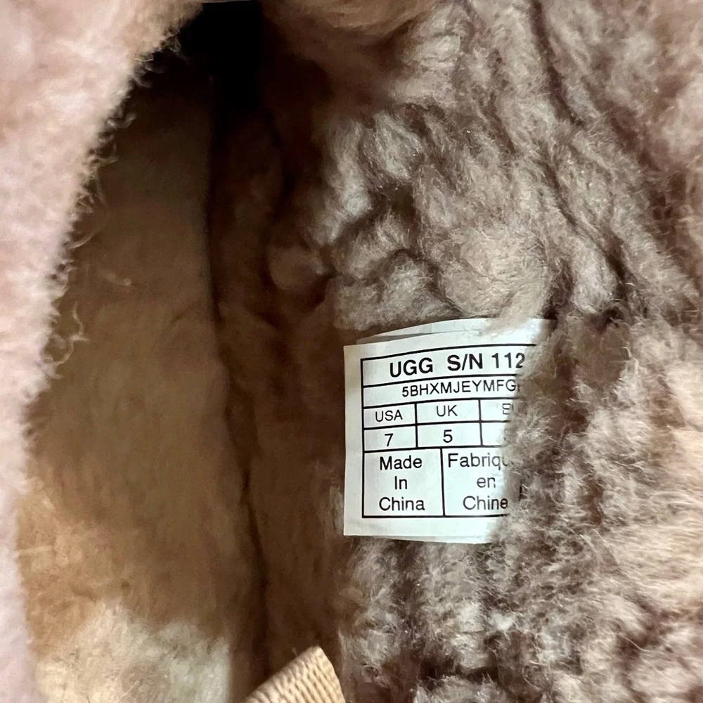 UGG Classic Ultra Mini with decorative trim around the top. - Picture 11 of 14